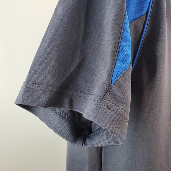 NCAA University of Kansas Jayhawks Dri-Fit Shirt Large Grey - Picture 3 of 9